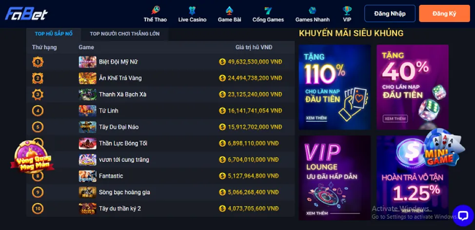 Các phương thức nạp và rút tiền an toàn tại 388bet